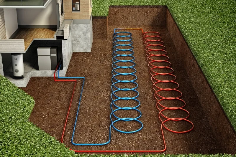 sustainable cooling : This research paper demonstrates a case study of a community-centric Earth-Air Cooling system on the Budhanilkantha. The research comprises critical attempts, encompassing heat exchanger design employing the Log Mean Temperature Difference (LMTD) technique, load estimations accomplished utilizing TRNSYS, and temperature abatement assessments executed through ANSYS simulations. The cooling system employed Geothermal energy for summer cooling. The optimization of heat exchanger dimensions required the development of pressure drop-surface area graphs utilizing spreadsheet tools. This resulted in an optimal design characterized by a tube velocity of 4.5m/s, a tube length of 46m, and a total of 12 tubes. This design led to a 33% temperature reduction, noticeably beyond the projected threshold of 23%. The Earth-Air Cooling system displayed a large heat dissipation capacity of 53.2kW, exceeding the peak cooling load requisites. This method provides a cooling mechanism for Budhanilkantha and indicates a more comprehensive application in analogous environmental contexts. To find the optimal sizing of the heat exchanger, a methodology was designed to develop an equation applicable to the domain of Nepal and all around the world that comprises similar climatic conditions.